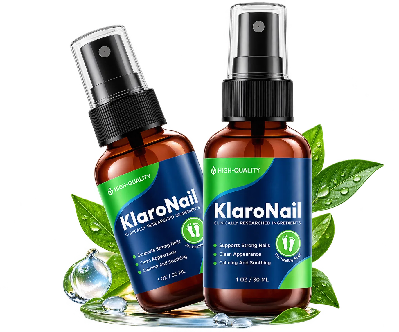 KlaroNail Nail Care Spray for Healthy and Beautiful-Looking Nails